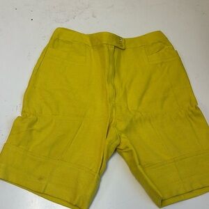 Vintage Yellow Shorts